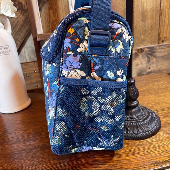 Vera Bradley Floral Burst Insulated Lunch Crossbody Shoulder Bag NWT New - Picture 5 of 11